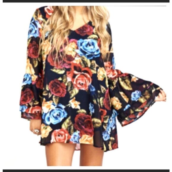 Show Me Your Mumu Nolita Mini Bloom Bloom Dress - Picture 2 of 9